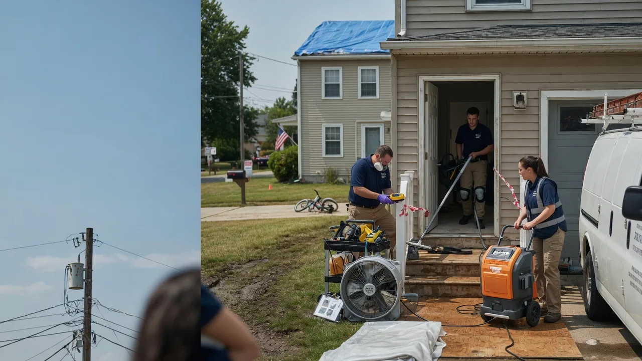Water Damage Repair in Neville, OH near me